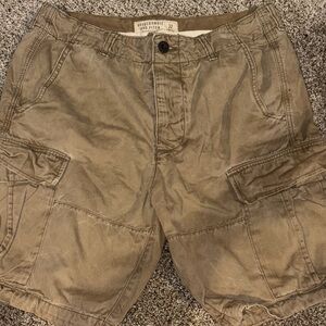 Abercrombie & Fitch Men's Brown Cargo Shorts